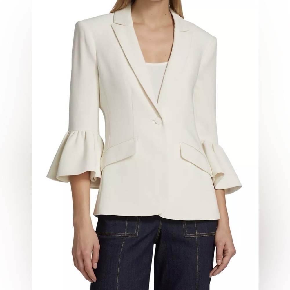 Cinq à Sept Madeline Bell-Sleeve Blazer size 8